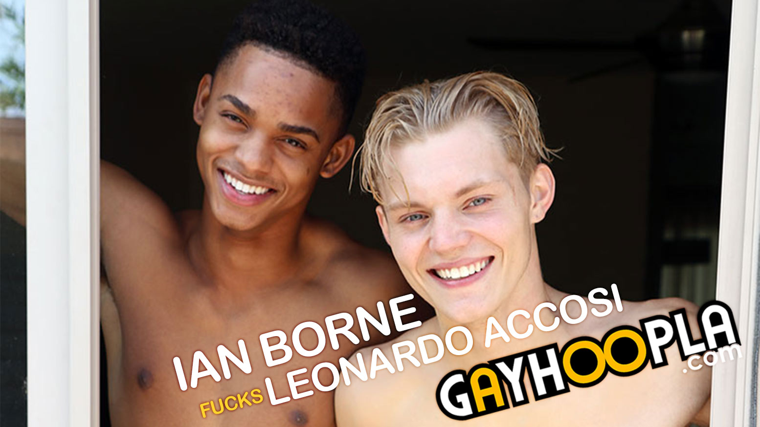GayHoopla: Ian Borne Fucks Leonardo Accosi.