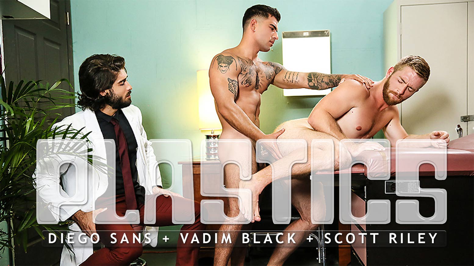(Vadim Black, Diego Sans, Scott Riley) - Plastics Part 2 - Men.com