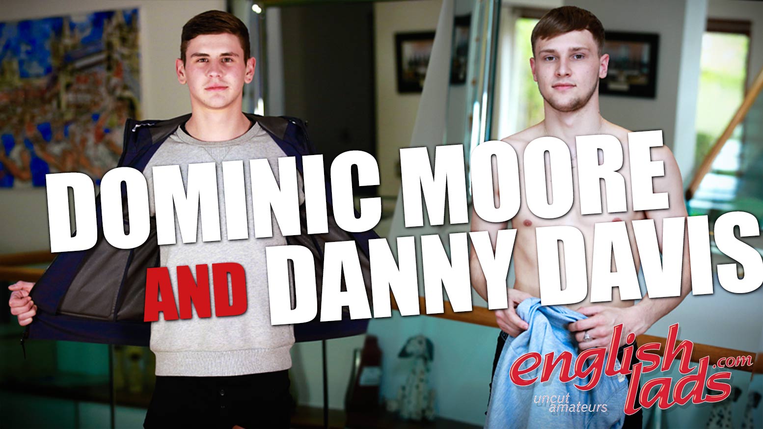 English Lads Dominic Moore Fucks Straight Footballer Danny Davis