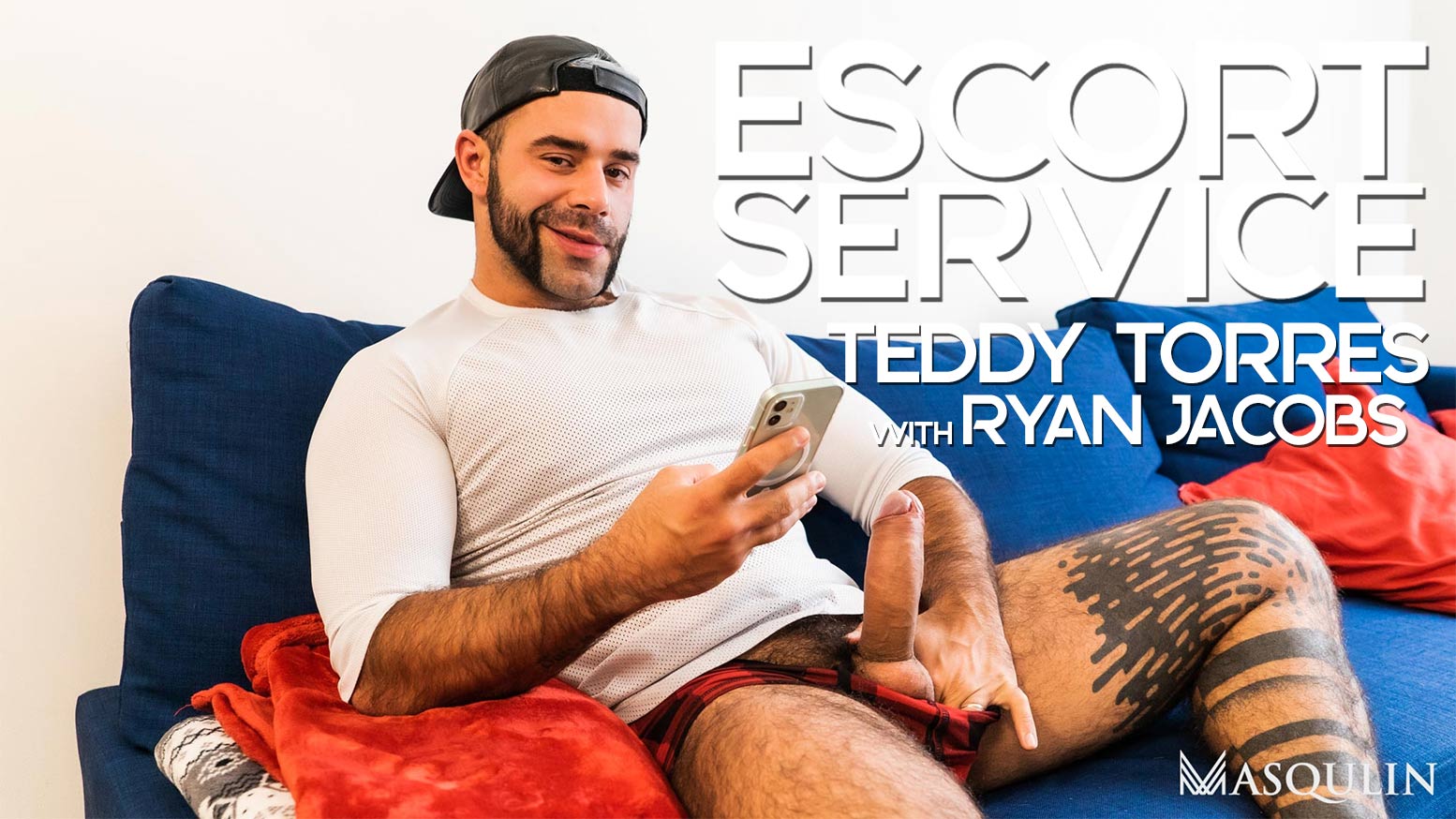 MASQULIN Teddy Torres Fucks Ryan Jacobs in Escort Service, Part 1