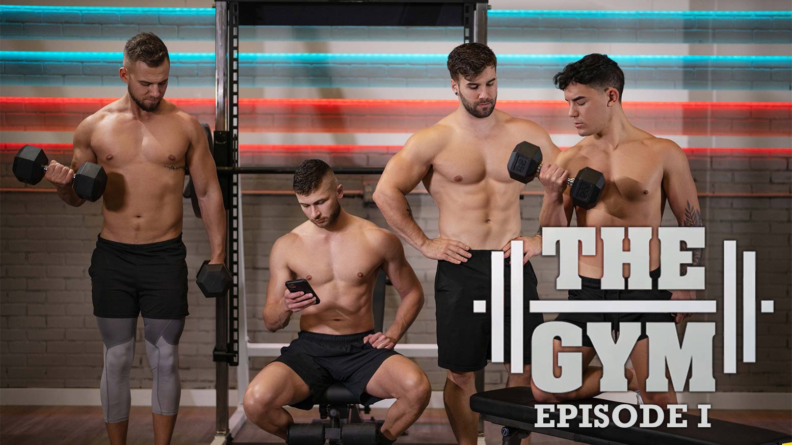 Sean Cody Stu Returns In A Cameo Role with Devy, JC and Josh in The Gym Episode 1 photo